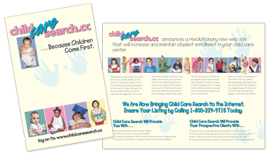 Child Care Search Brochure