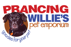 Prancing Willie's Pet Emporium Logo