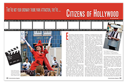 Attractions Magazine Layout