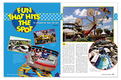 Attractions Magazine Layout